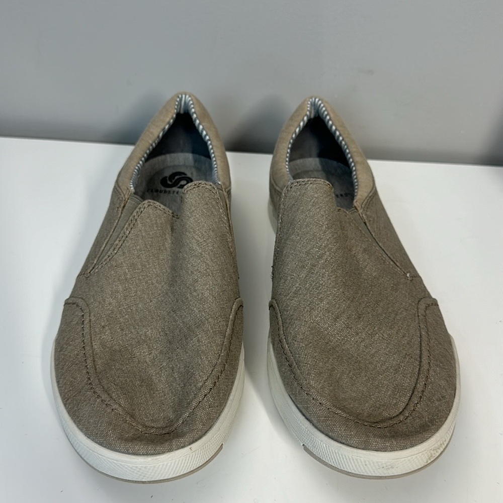 Clarks Cloudsteppers Step Isle Row Canvas Loafers… - image 3